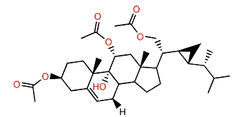 Andamansterol triacetate